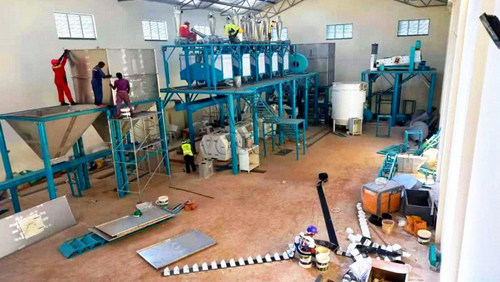 Maize milling plant installation1