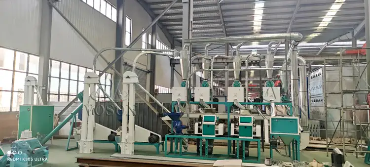 10TPD maize milling equipment in Uganda