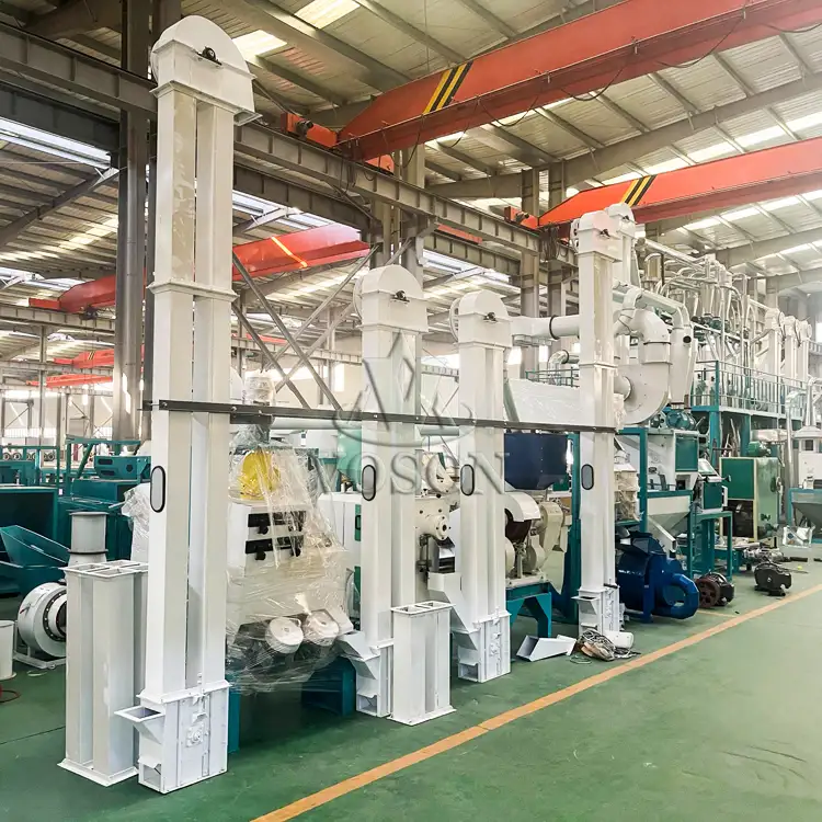 10TPD wheat flour mill with cleaning, milling and packing system