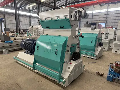 Feed hammer mill machine for wheat flour processing