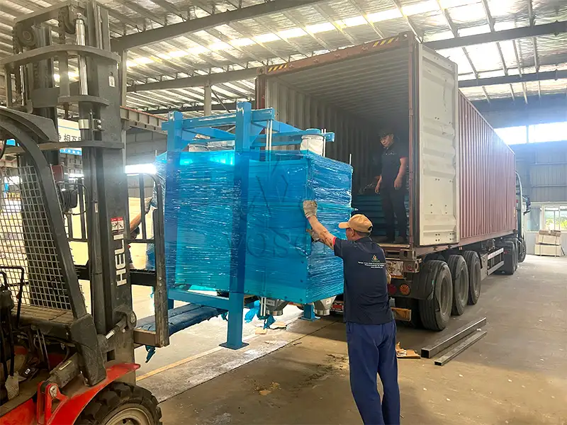 Maize Milling Equipment Loading