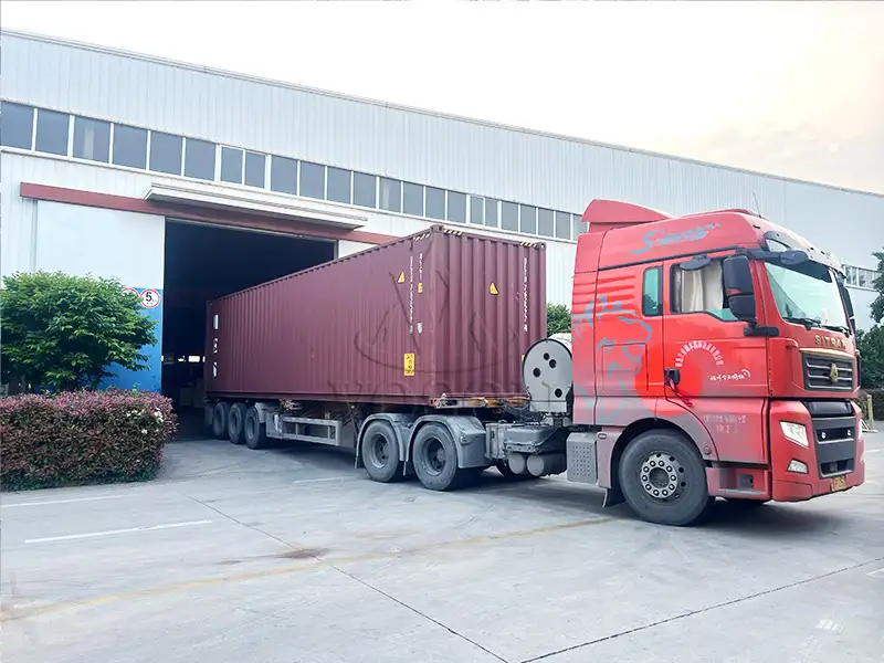 100TPD maize milling production line shipped to Argentina