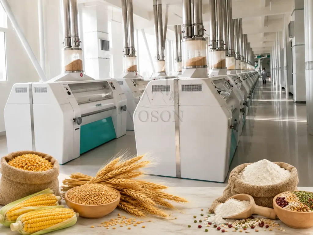Commercial Grain Processing Plant: Maize, Wheat and Multi-Grain Milling