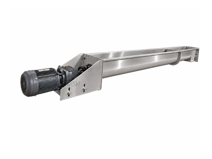 Stainless Steel Screw Conveyor Stainless steel screw conveyor for maize flour and corn grits handling